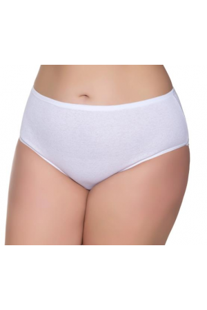 12 li Paket Sedef Yıldız Bayan Büyük Beden İnce Lastik Külot 1047