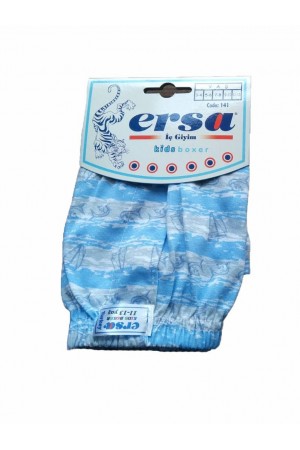 6 lı Paket Ersa Erkek Çocuk Boxer Çocuk Desenli Boxer