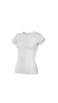 6 Adet Yıldız Bayan Likralı Kısa Kollu T-Shirt Fanila Beyaz 2140