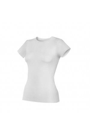 6 Adet Yıldız Bayan Likralı Kısa Kollu T-Shirt Fanila Beyaz 2140