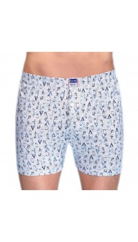 10 Adet Berrak Erkek Penye Desenli Boxer 1053