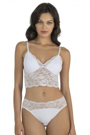 Fabony Bayan Dantelli Bralet Sütyen Külot Takımı 1310