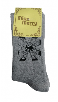 Miss Merry Bayan Kışlık Havlu Çorap Karışık Renk