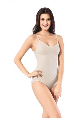 Özlem Bayan Seamless Askılı Kancalı Body 3001