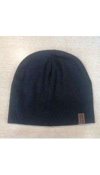 Ünisex Penye Bere Şapka Siyah